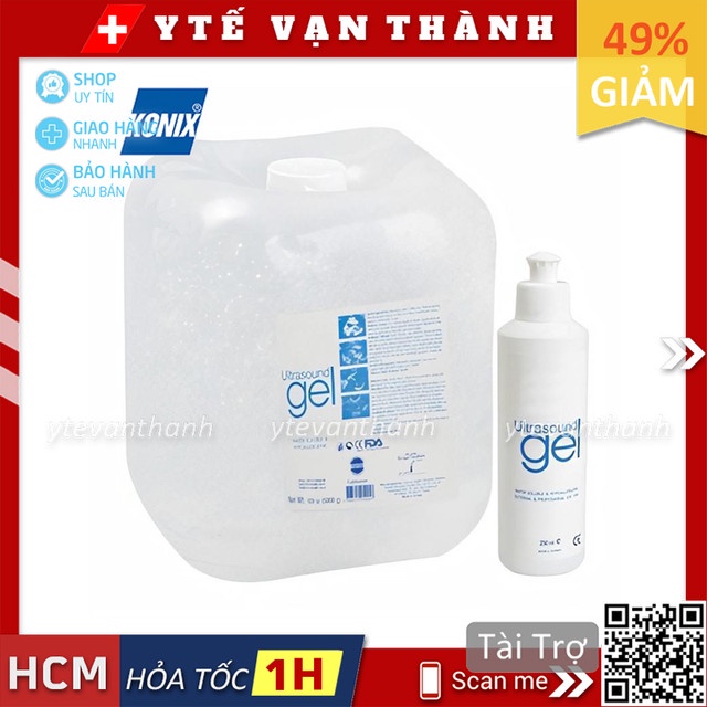 ✅ Gel Siêu Âm, Gel Lạnh Triệt Lông Konix - 5 Lít -VT0504