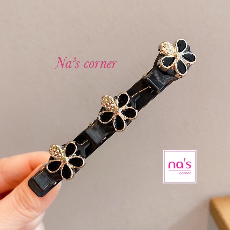 Kẹp Tóc Nơ Vải Nhung ,Bện Tóc Mái Phong Cách Hàn Quốc Xinh Xắn Dễ Thương Dành Cho Bé Gái