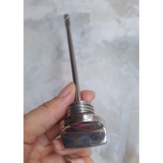 Thăm nhớt Inox đặc xe Dream ,Wave, Win 100, 67