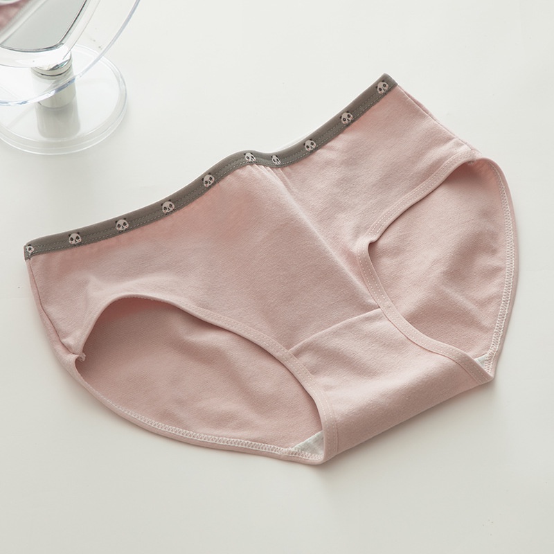 [Thanh Lý] quần áo lót Cotton mịn cạp hình dễ thương KIMCHIBIKINI quan lot nu hop cute mềm mại xinh đẹp QL072