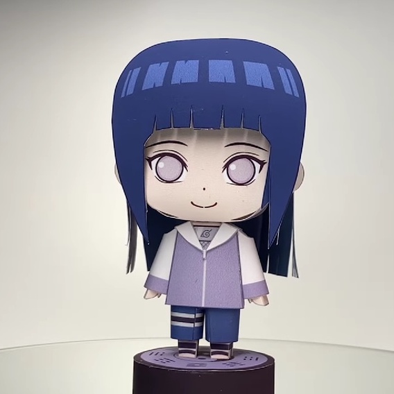 Mô hình Anime NARUTO - HINATA (kèm hộp trưng bày nhân vật)