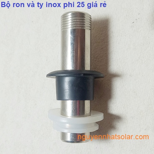 Bộ ron trong ron ngoài và ty inox phi 25 giá rẻ dùng cho các loại máy năng lượng