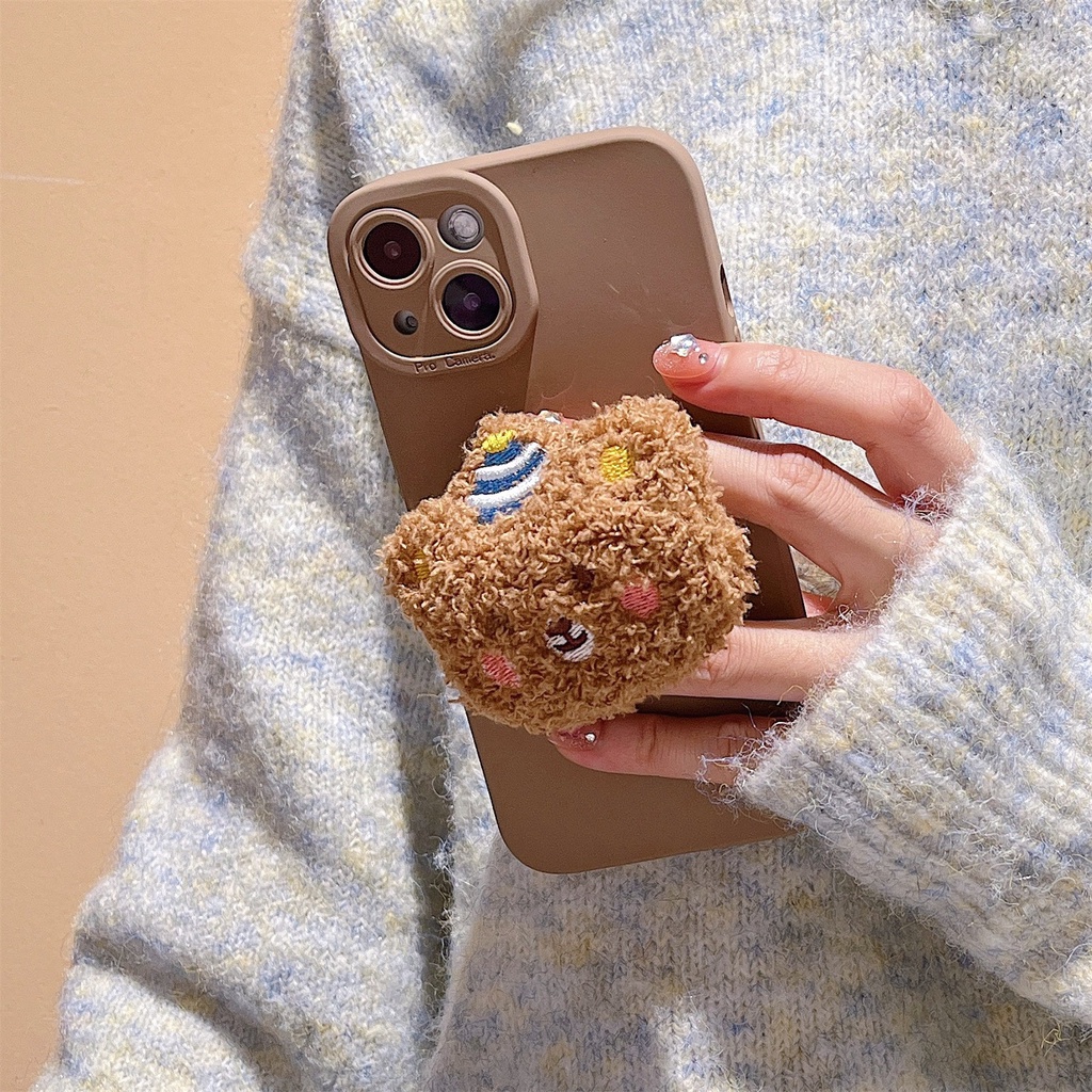 Giá Đỡ Điện Thoại Hình Thú Nhồi Bông 3D Đáng Yêu Thông Dụng