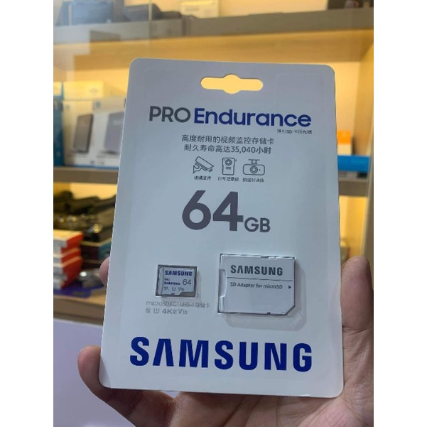 Thẻ nhớ Samsung MicroSD 32GB 64GB 128GB Pro Endurance U1 100MB
