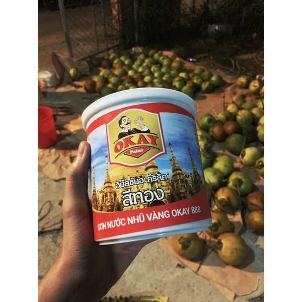 Sơn Nhũ Vàng Thái 888 OKAY Hệ Nước