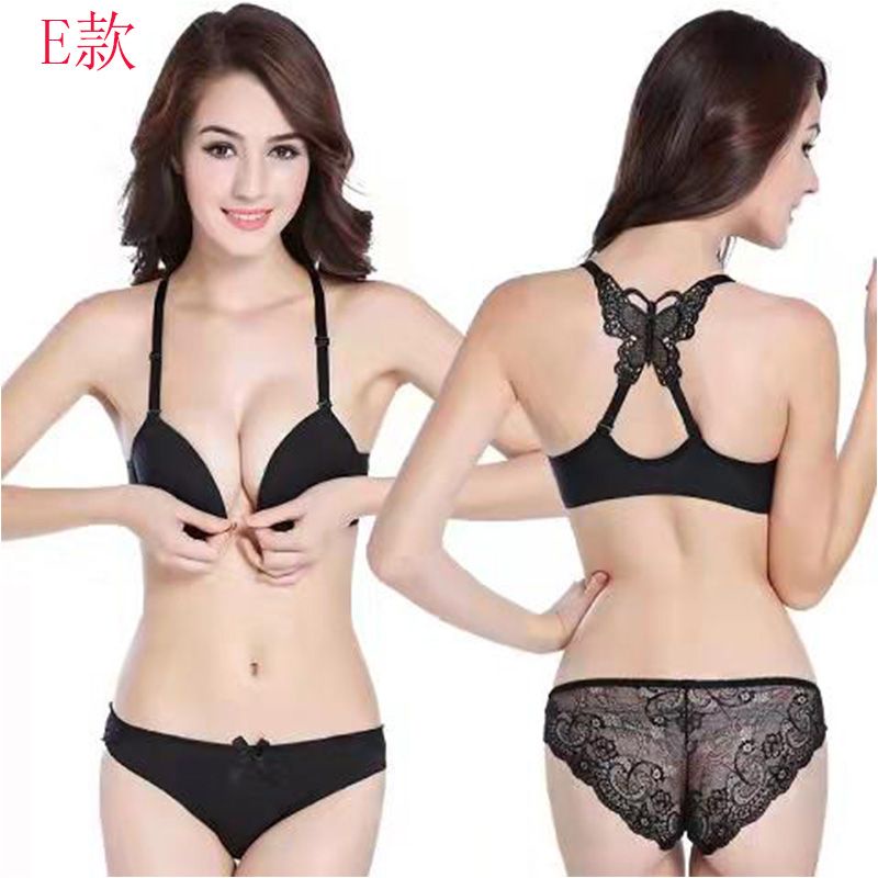 Áo Ngực Ren Cài Khóa Trước Hình Bướm Lưng Đẹp Không Đường May Gợi Cảm Cho Nữ Sinh