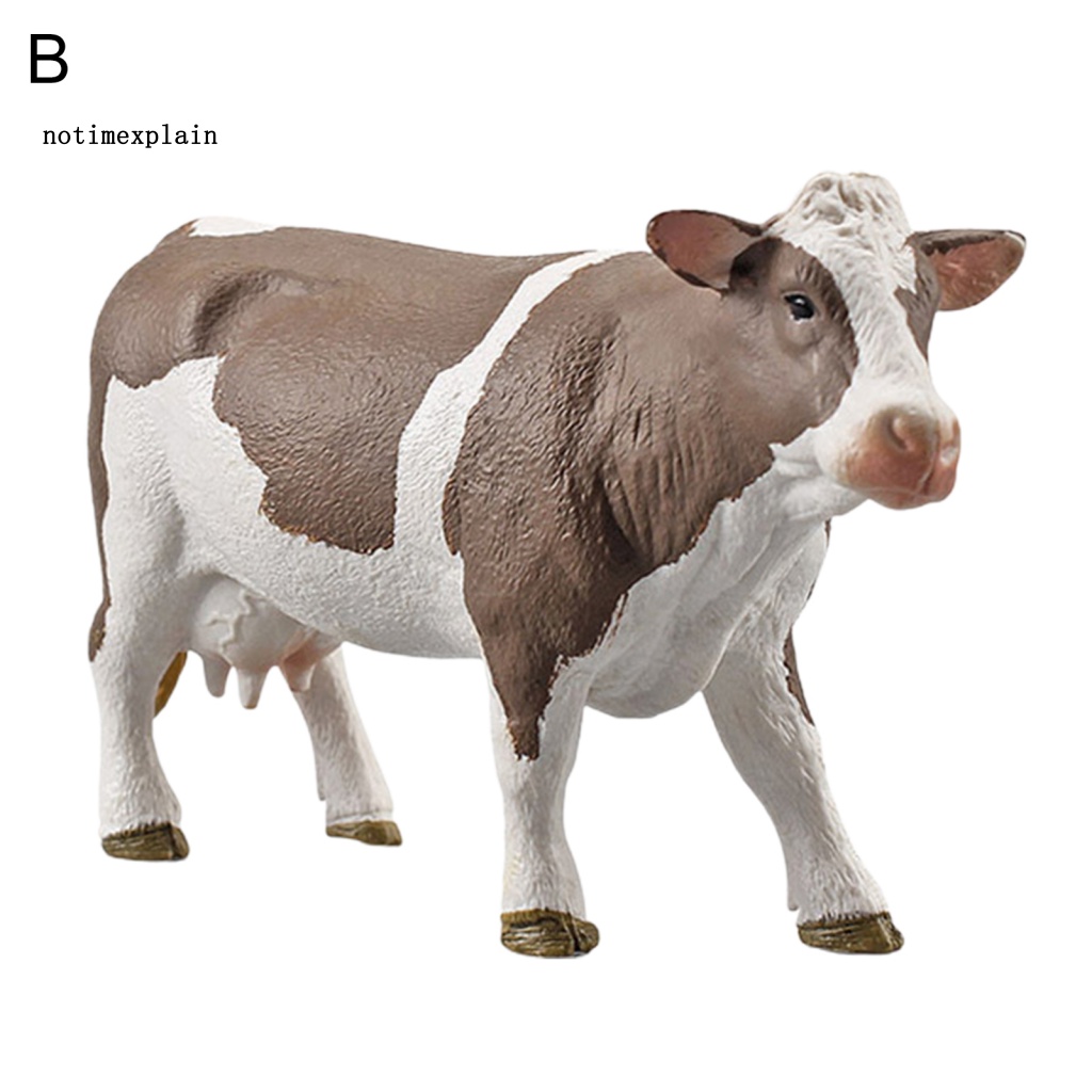 Mô Hình Bò Sữa Sống Động Dành Cho Trẻ Nhỏ