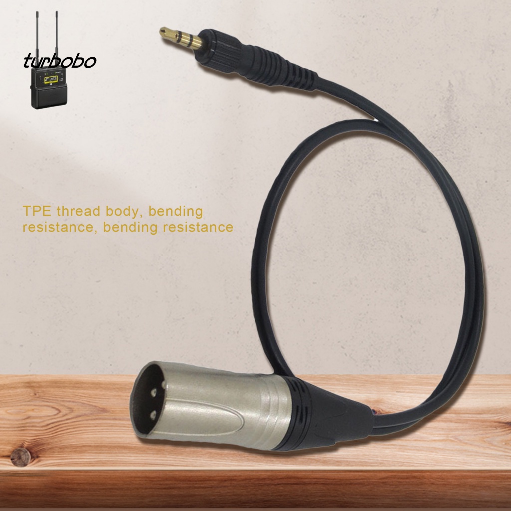 Dây Cáp Nối Micro Không Oxy 3.5mm 3Pin XLR Cho Máy Ảnh Sony D11 D21 V1