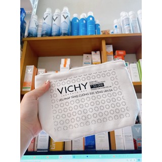 Vichy - Ví Cầm Tay Cao Cấp Canvas