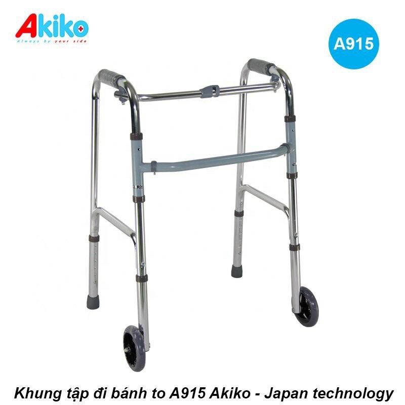 Ghế bô vệ sinh , khung tập đi, gậy batong thương hiệu Akiko Nhật Bản