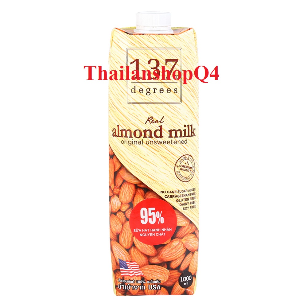 SỮA HẠT HẠNH NHÂN 137 DEGREES 1000ML