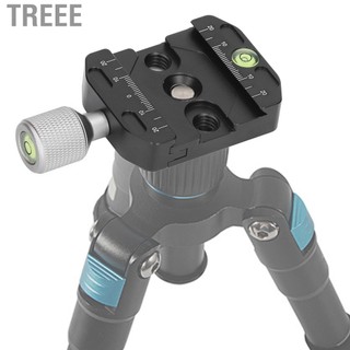 Treee Universal Quick Release Plate Tripod Ball Head Clamp SLR Camera QR Base Accessories