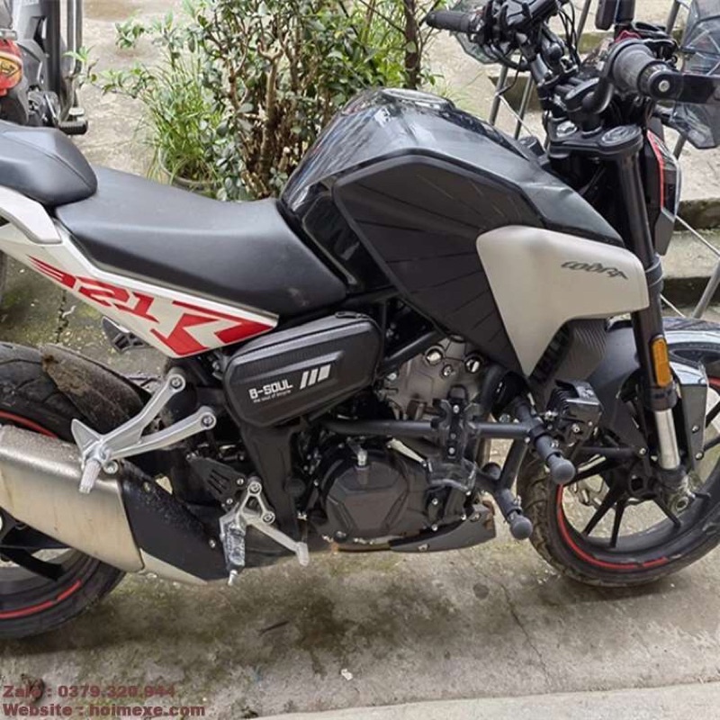 Túi Treo Hông Xe Máy, Motor Vân Cacbon Siêu Bền