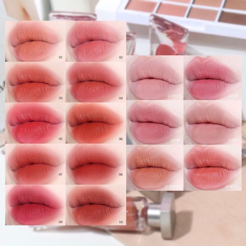 Son kem lì thuần chay Muzigae Mansion Objet Liquid 6g