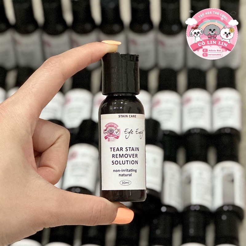 Eye Envy - Dung dịch lau ố mắt cho chó chai chiết 30ml