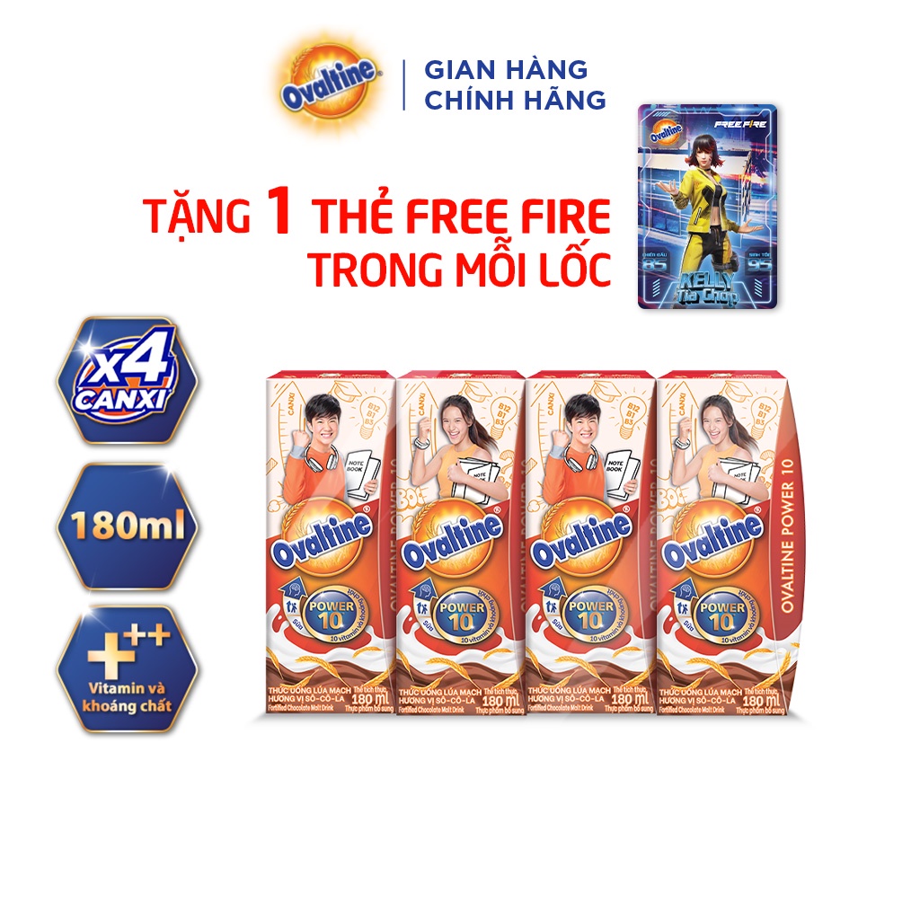 Thức uống lúa mạch hương vị sô-cô-la Ovaltine