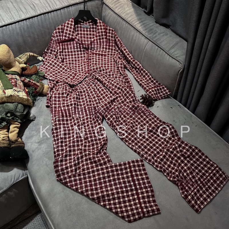 Set Pijama Kẻ Siêu Xinh MPB