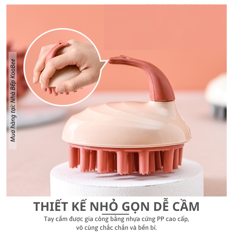 Lược gội đầu massage KooBee giảm rụng tóc làm sạch sâu da đầu (NT02)
