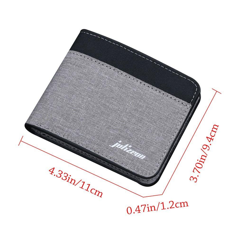 UUMIR Ví Canvas Đựng Tiền Xu Gấp Gọn Tiện Lợi Dành Cho Nam