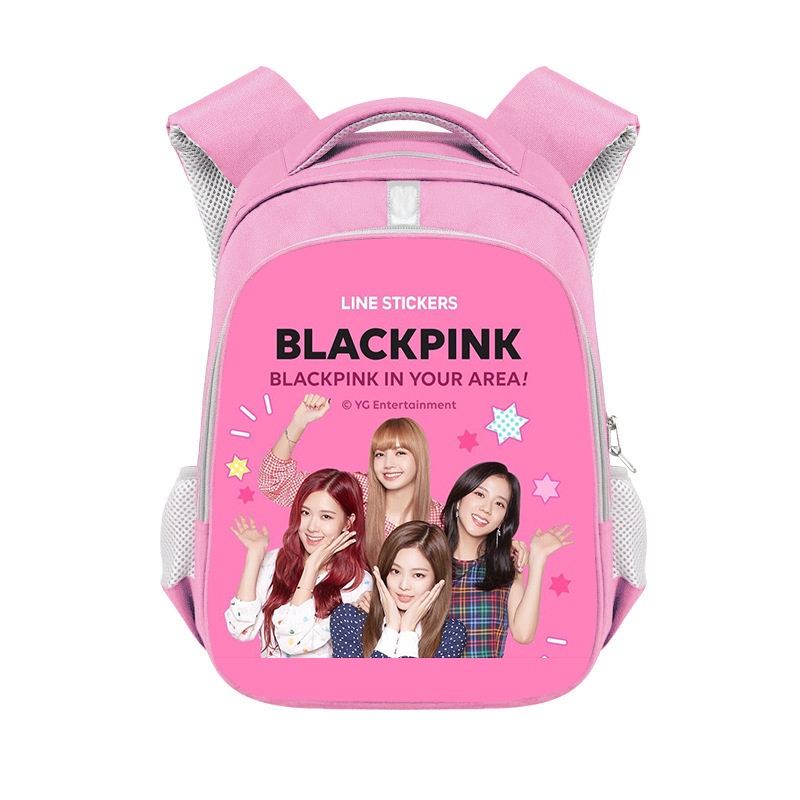 Balo Đi Học Cỡ Lớn Thoáng Khí Đa Năng In Hình BLACKPINK Thời Trang Cho Nữ