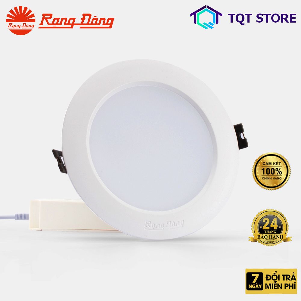 Đèn LED Downlight chính hãng Rạng Đông AT04 110/7W 3000K SS / 6500K SS