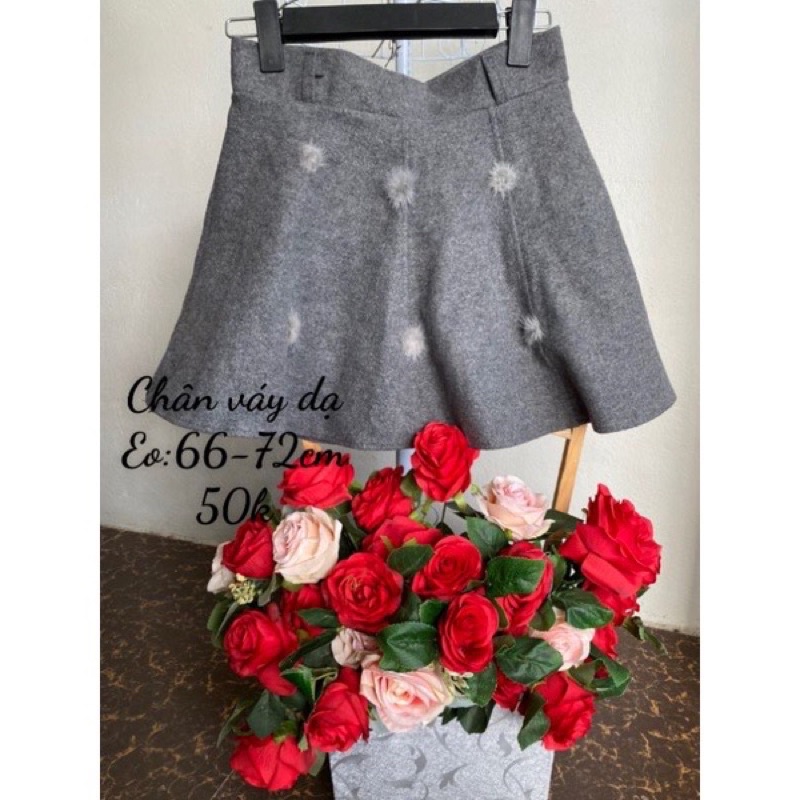 Chân váy dạ kiểu