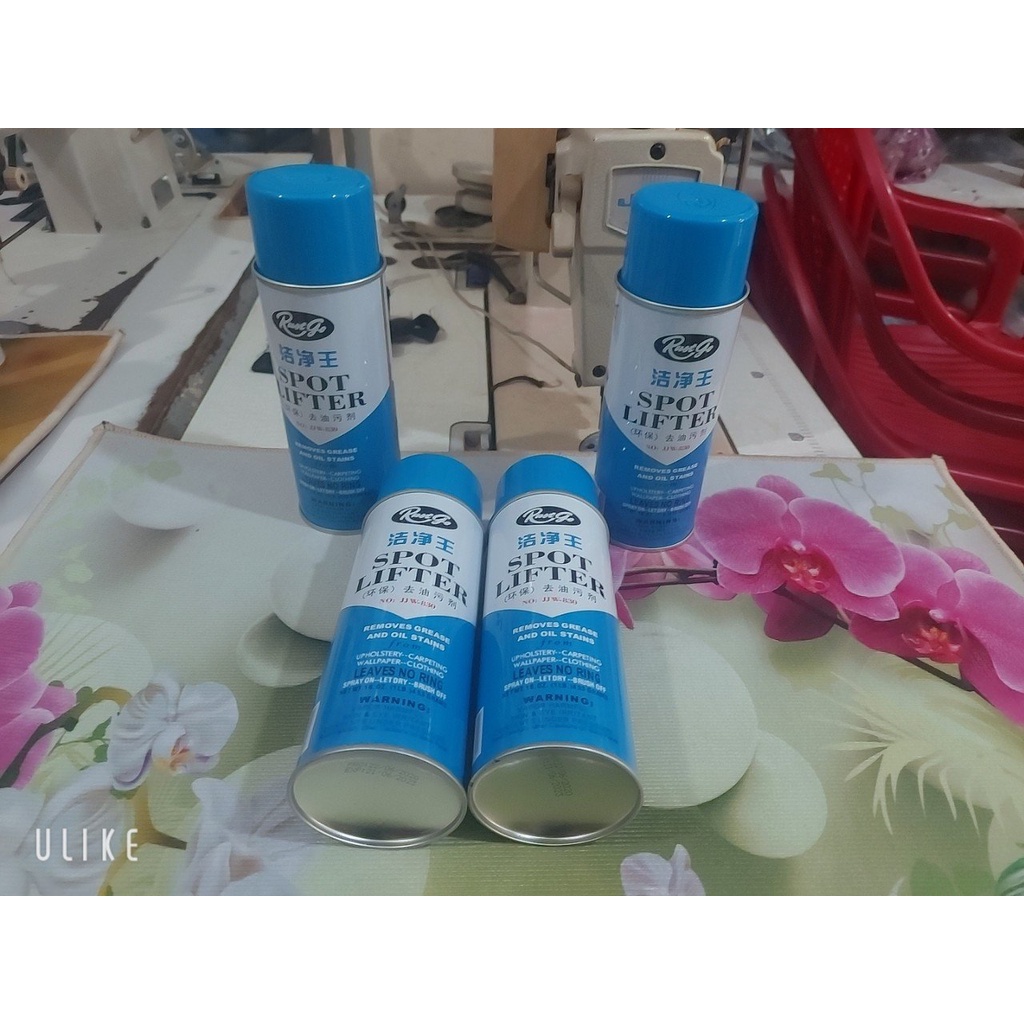 Chai xịt tẩy dầu trên vải 830