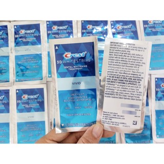 Miếng dán trắng răng Crest 3D Whitestrips Professional Effects