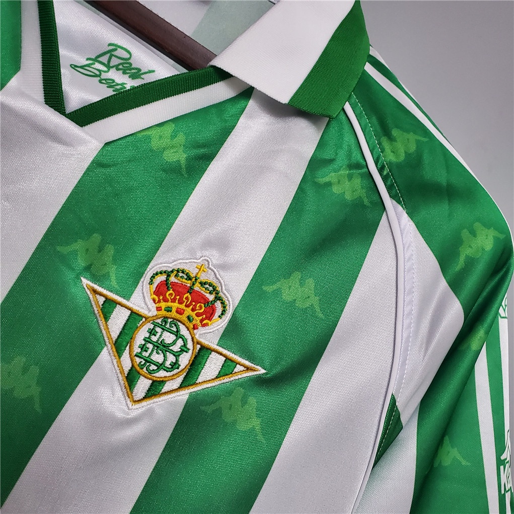 Áo Bóng Đá Đội Nhà Real Betis 95-97 Kiểu Retro Cá Tính