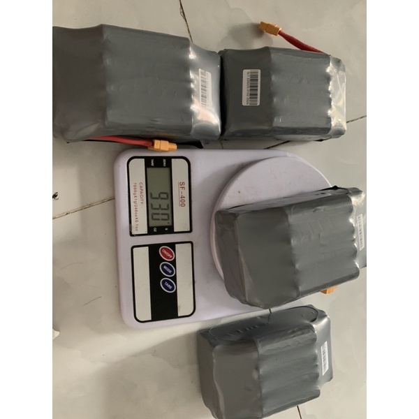 Pin 36v 4.4Ah cho xe điện cân bằng 2 bánh, xe drift. Pin đóng 10s2p mạch 4 fet lớn, dung lượng chuẩn