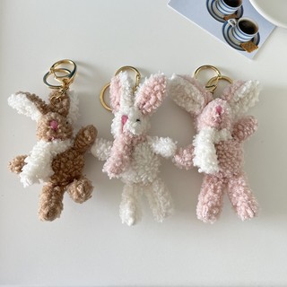 Móc khóa hình thỏ đáng yêu Modleaf Rabbit keyring Hàn Quốc
