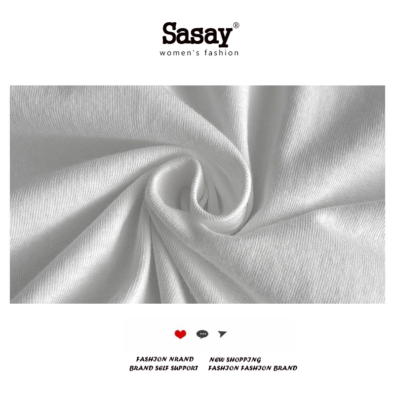 QADCOL Áo Thun Tay Ngắn Dáng Rộng Màu Trắng Phong Cách Hàn Quốc Đơn Giản Dễ Phối Đồ