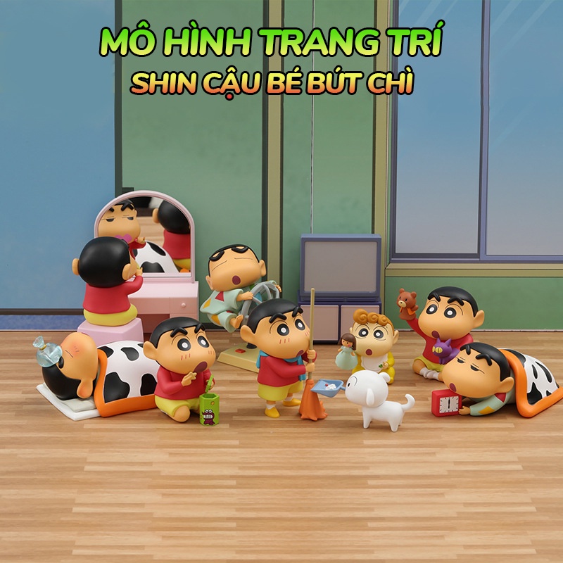 Mô Hình Trang Trí Dễ Thương Shin Cậu Bé Bút Chì | EZPC