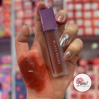 Son kem lì Black Rouge A12 đỏ nâu gạch Air Fit Velvet Tint