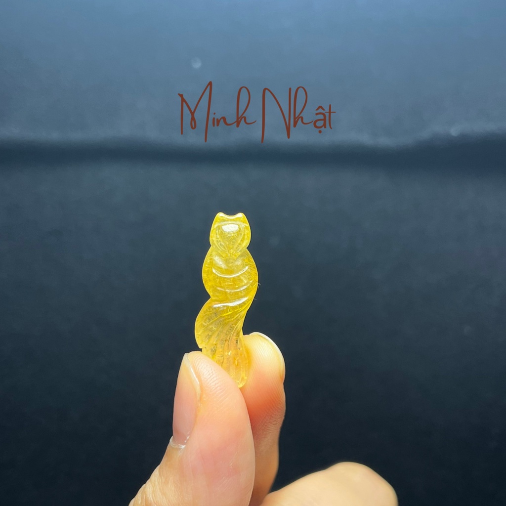 Hồ ly tóc vàng thiên nhiên size cổ nhỏ
