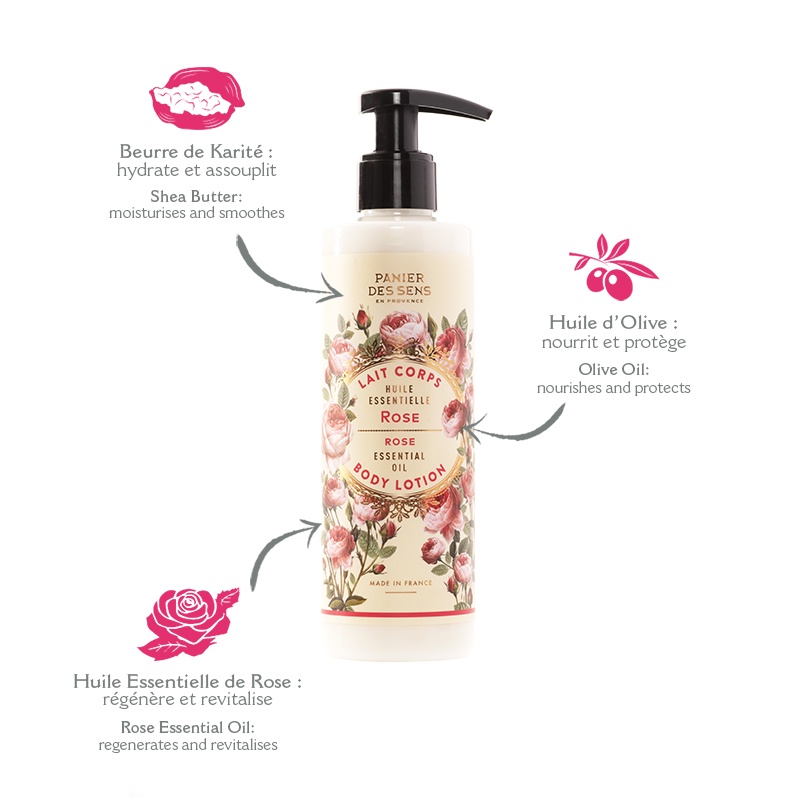 Dưỡng thể hương hoa hồng ESSENTIALS Body Lotion Rose 250ml