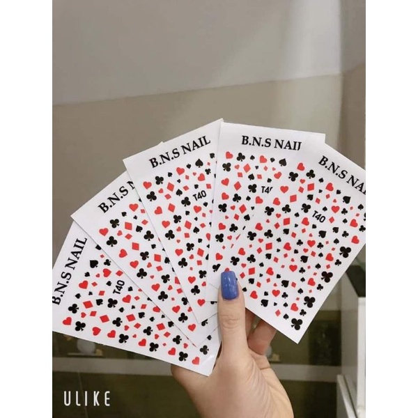 Sticker LÁ BÀI Cực Hot Cho Mùa Tết 🥰♥️♦️♣️♠️
