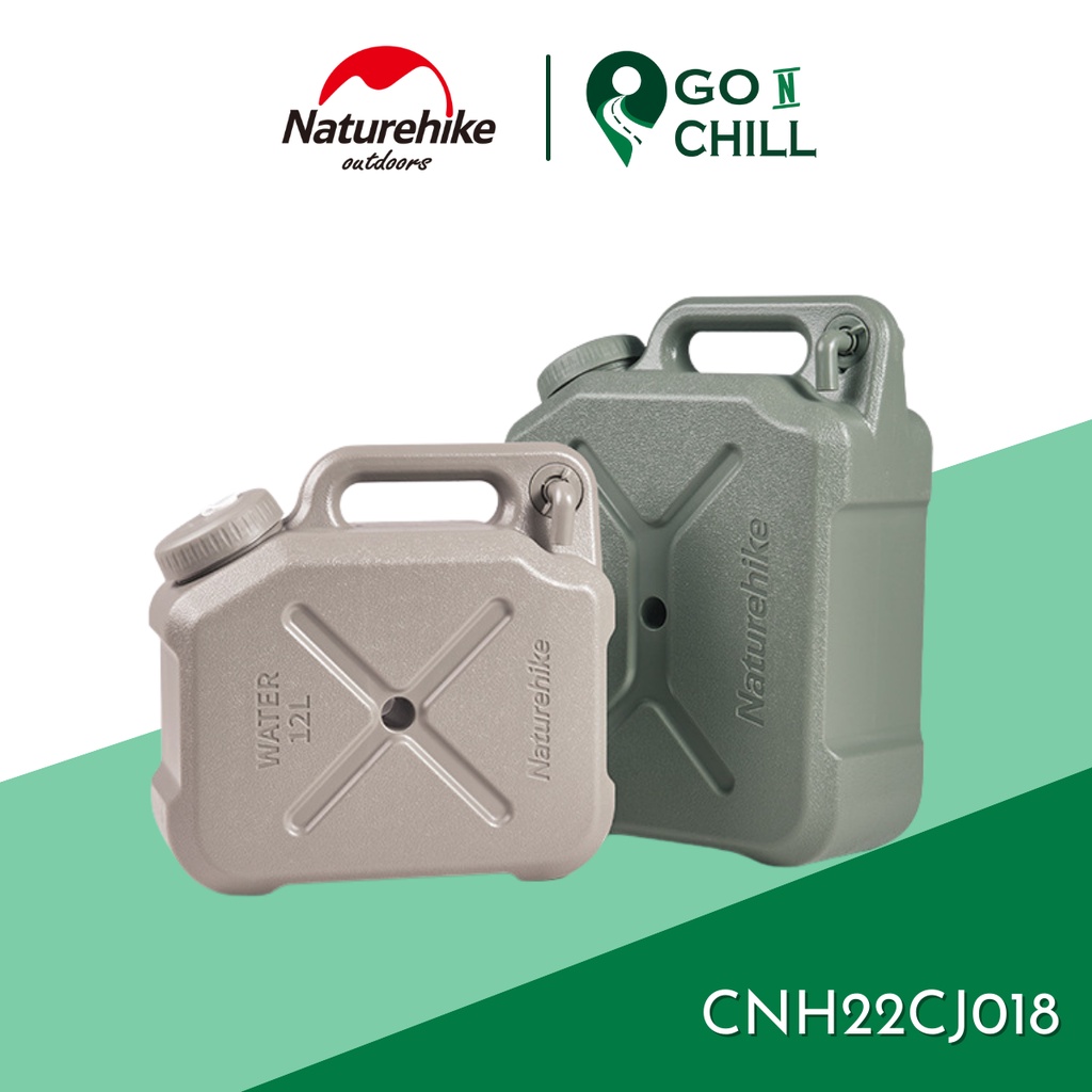 Can nhựa đựng nước, bình đựng nước dã ngoại đi cắm trại Naturehike CNH22CJ018