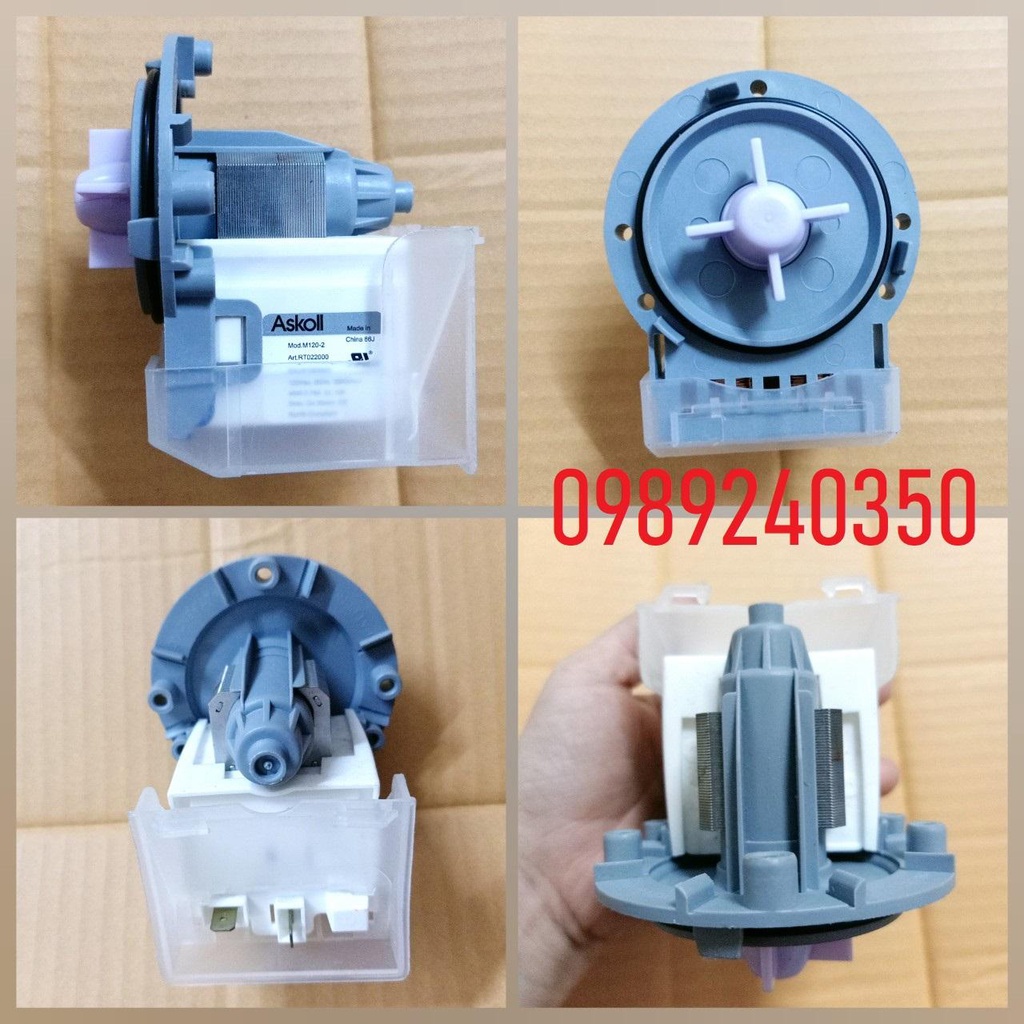 Bơm xả nước máy giặt LG 120v (45w) chính hãng