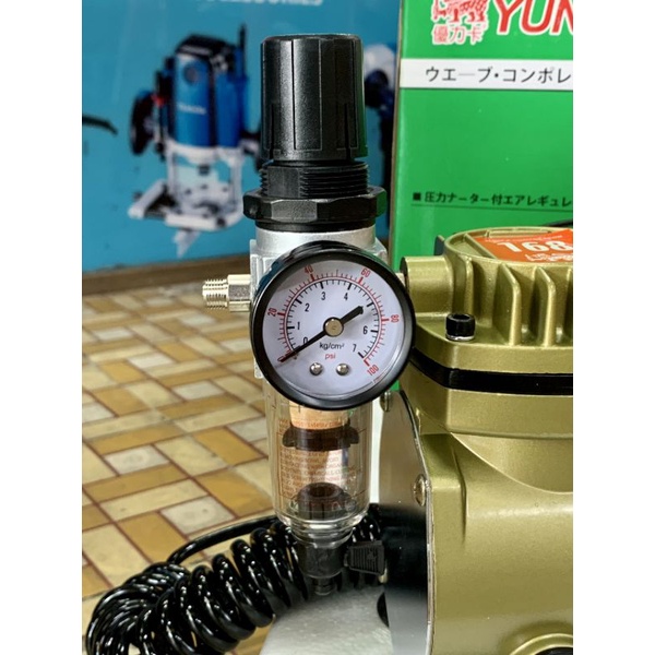 MÁY NÉN KHÍ MINI  YUNICA ĐÀI LOAN YMC-168A SỬ  DỤNG CHO VIẾT VẼ