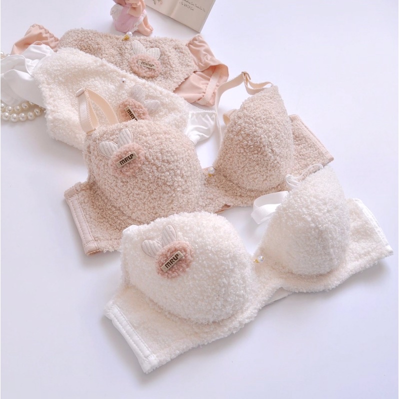 Bunny Set - Set nội y thỏ lông mềm