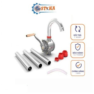 Quay dầu tốt, máy bơm dầu quay tay, bơm xăng dầu bằng tay làm từ hợp kim nhôm siêu nhẹ bền
