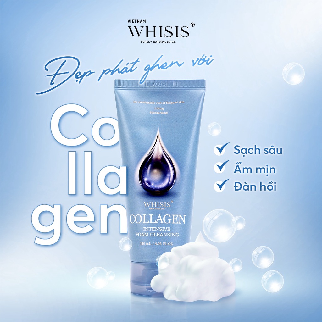 Combo Làm Sạch Cho Da Lão Hóa Whisis