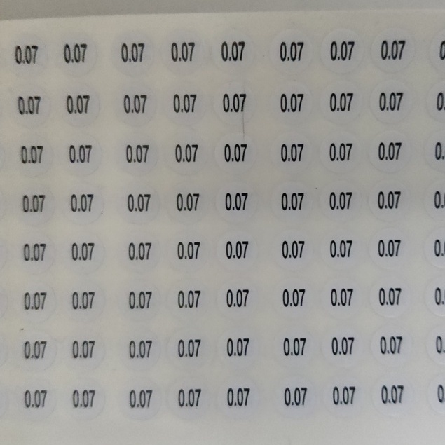 TEM DÁN MI 0.07 – NHÃN SIZE MI – TEM PHỤ KIỆN MI