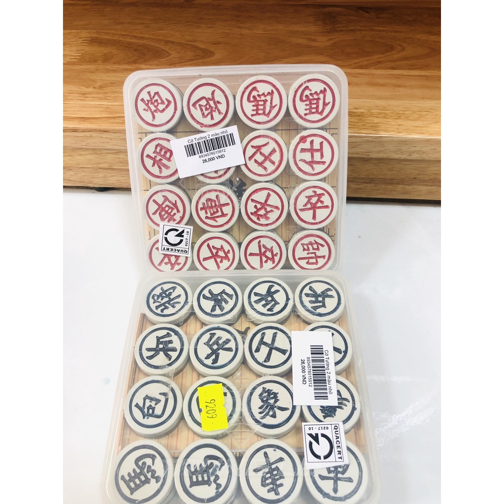[Hỏa Tốc] Bộ cờ tướng 2 màu size nhỏ - Nhà sách Hà My