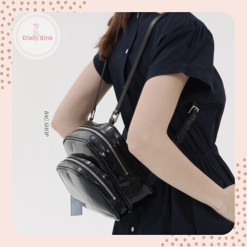 Balo Mini Nữ Balo Jenny Da Pu Trơn Bóng Phong Cách Hàn Quốc Hot Trent Đi Chơi Tết Noel Quà Tặng Bạn Gái Siêu Đẹp