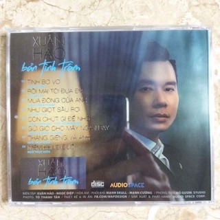 Bộ 5 cd Xuân Hảo tình trầm 1-5 phôi Verbatim phono