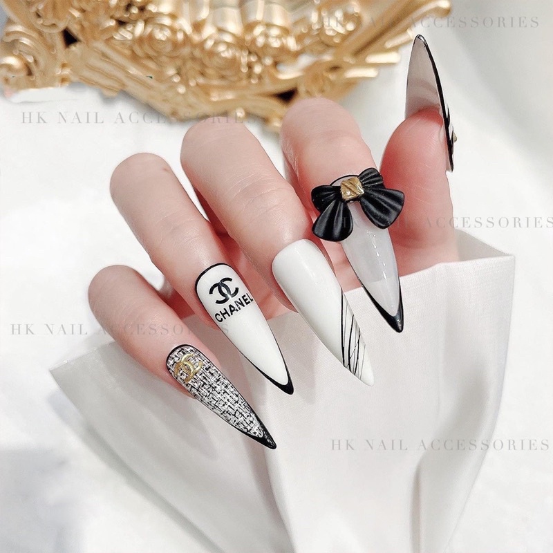 Gel vẽ đặc trắng, đen HK NAIL ACCESSORIES chính hãng