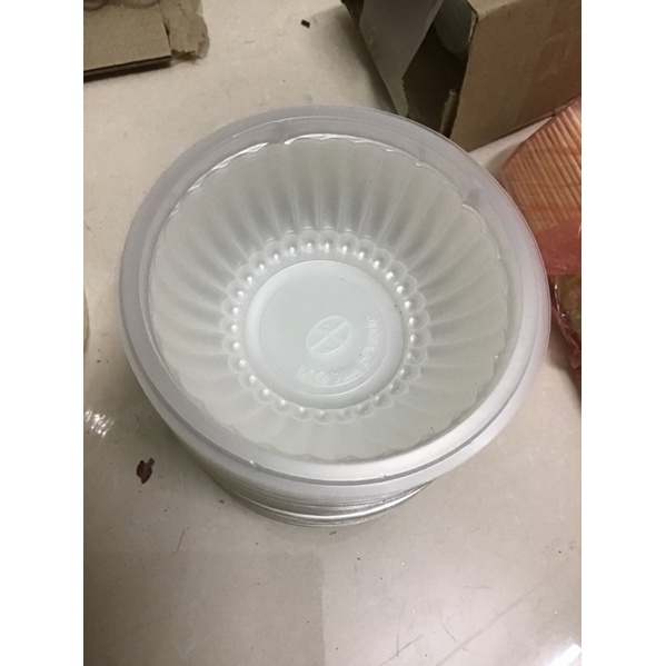10 bát nhựa bé dùng một lần miệng 10cm cao 4 cm