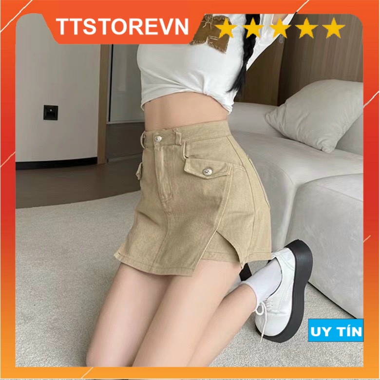 Quần Váy Kaki Hàng Quảng Châu Cao Cấp Mã 822